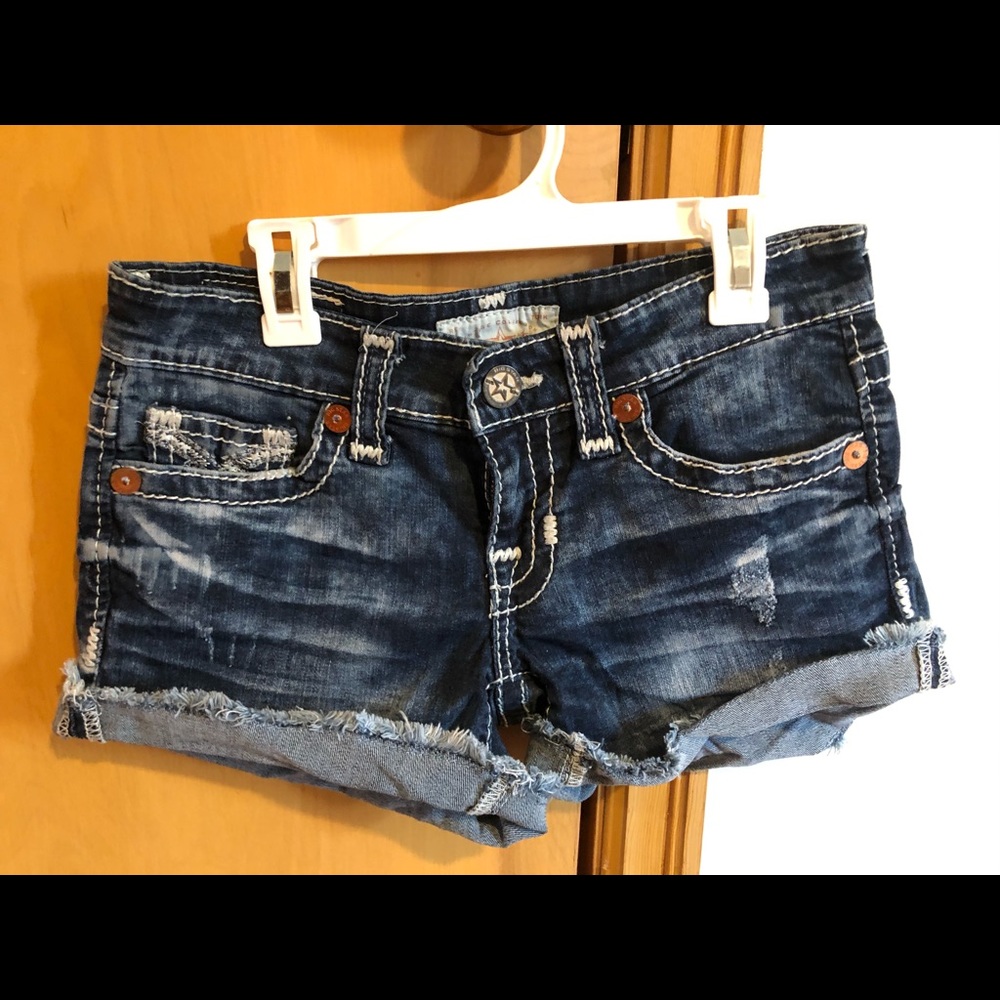 Big star jean shorts